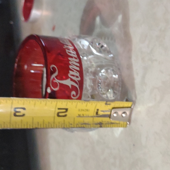 Vintage Small Tamarack Ruby crystal glass. - Picture 6 of 8